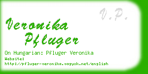 veronika pfluger business card